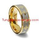 Free Gold Plated Tungsten Bands